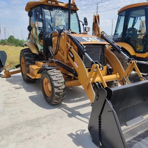 Cargadora de ruedas Caterpillar Cat420F usada de alta calidad Cargadora retroexcavadora Cat 420F usada a la venta a bajo precio - Product Image 1