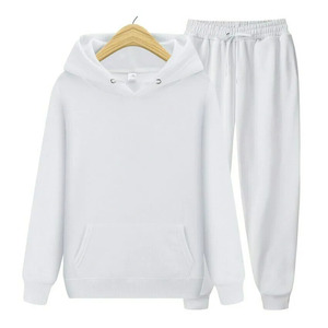 Ensembles décontractés respirants avec logo personnalisé, tendance du moment, prix raisonnable, en molleton de coton chaud, unisexe, pour l'hiver - Product Image 2