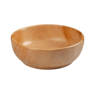 Assiette de service ronde en bois de manguier naturel fait main pour salade, vaisselle de fête - Vente en gros