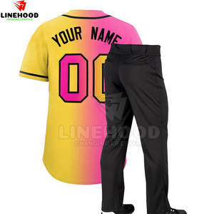 Meilleur Prix Nouveau En Stock Baseball & Softball Porter Ensemble Respirant Uniforme Offre Spéciale - Product Image 2