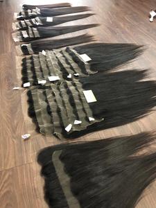 PRIX LE MOINS CHER HD transparent Meilleur Swiss Lace fermetures et frontaux 13x6 Vietnamien Remy vierge cheveux bruts avec prix de gros - Product Image 6