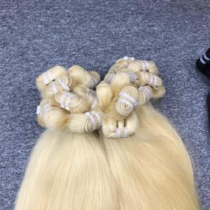 เครื่องต่อผมดิบแบบเวียดนามสีบลอนด์ธรรมชาติ100% 100% ผมมนุษย์แท้แบบคู่ - Product Image 3