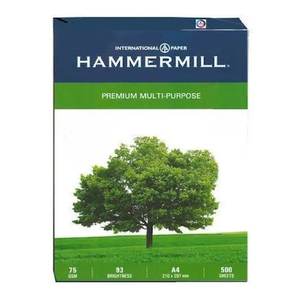 Venta al por mayor barato A4 Hammermill doble copia papeles 80g peso calidad superior para compras a granel - Product Image 1