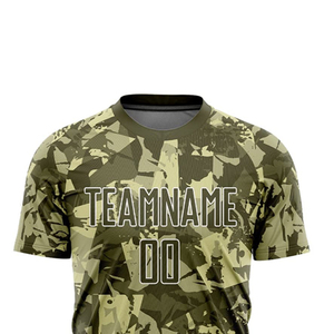 Camiseta de Fútbol Deportiva de Secado Rápido Hecha de Material 100% Poliéster, Nombre del Equipo y Logotipo Personalizados - Product Image 4