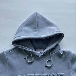 เสื้อฮู้ดและสเวตเตอร์ของผู้ชายแบบสวมหัวระบายอากาศได้ดี3D พิมพ์ลายนูนโลโก้จากปากีสถาน - Product Image 3