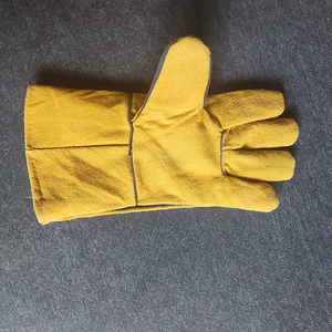 Logo personnalisable Gants de sécurité réfléchissants de qualité supérieure Protection industrielle des mains en grain de chèvre pour le soudage - Product Image 4