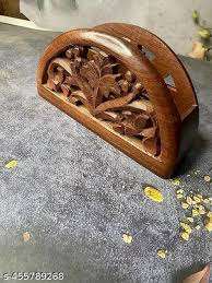 Hot Selling Handmade Wooden Napkin <b>Holder</b> & <b>Tissue</b> <b>Box</b> for Home Hotel & Restaurant Tabletop Decoration - Product Image 2