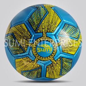 Balón de Fútbol Profesional Personalizado SUMI, Cosido a Mano, de PU, Color Personalizado, Diseño Duradero para Deportes de Equipo en Interiores/Exteriores - Product Image 1