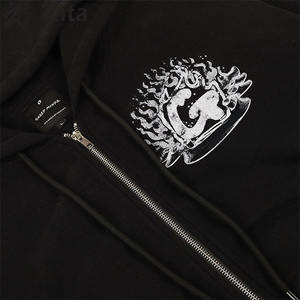 Sudaderas con Capucha de Forro Polar Casuales de Invierno Estampadas Personalizadas, Unisex, 450 Gsm, Transpirables, Ecológicas, de Poliéster/Algodón - Product Image 3