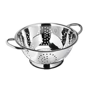 Vente en gros de passoire pour ustensiles de cuisine Panier en acier inoxydable multifonctionnel passoire Panier avec deux poignées passoire - Product Image 3