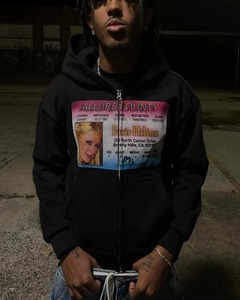 Custom Heavy weight Distressed <b>Zip</b> up pullover hood Vintage Graphic Oversized Streetwear <b>Full</b> <b>Zip</b> Men's Hoodies <b>Sweatshirts</b> - Product Image 4