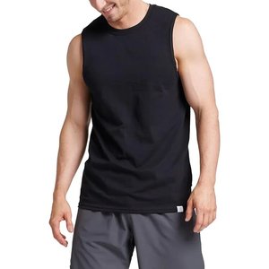 Camiseta Deportiva de Tirantes para Hombre, con Cuello Redondo, 100% Algodón, Transpirable, Ecológica, con Estampado Digital Personalizado OEM - Product Image 2