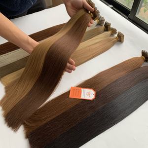 Venta al por mayor 2024 tendencia caliente vietnamita Remy extensiones de cabello de alta calidad cinta libre de enredos en estilo de onda caliente paquete de las mujeres - Product Image 1