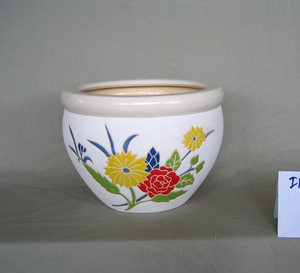 Productos más vendidos 2025 macetas y jardineras de cerámica hechas a mano/macetas de arcilla esmaltada para decoración de escritorio, oficinas y jardines - Product Image 1