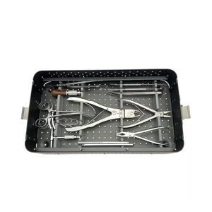 Premium Qualität Medial Distal <span class=keywords><strong>Tibia</strong></span> 3,5mm Verriegelung platte ohne Lasche Set aus 14 Stück Veterinär Edelstahl CE-Zulassung - Product Image 2