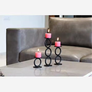 Support votif de conception unique pour la maison décoratif couleur or luxe rond bougeoirs votifs faits à la main en vrac disponibles ici - Product Image 4