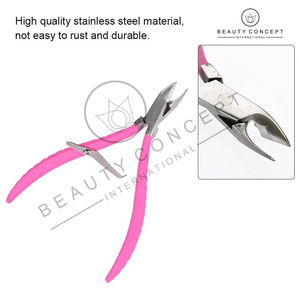 Durable Sharp Nail Clipper Dead Skin Remover Cuticles Nipper OEM Best Quality Cuticle Nail Nipper by Beauty Concept Eco-Friendly - Product Image 5