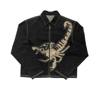 Top Quality 2025 Vintage <b>Men's</b> <b>Denim</b> Jacket Premium High Quality Classic Retro Streetwear Casual Fashion Durable Jacket - Product Image 1