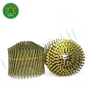 2-1/2 Inch Coil <b>Nails</b> Flat Head Style with Screw Shank, Smooth Shank <b>for</b> Pneumatic <b>Nail</b> Gun <b>for</b> <b>Wooden</b> Pallets Made in Vietnam - Product Image 3