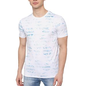 เสื้อยืดกราฟิกผู้ชายแบบสั่งทำ ผ้าคอตตอนเจอร์ซีย์ ทรงปกติ รับผลิตแบบ OEM สตรีทแวร์ลำลอง แฟชั่นทันสมัย ผลิตในปากีสถาน - Product Image 1