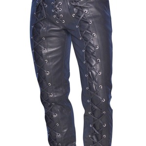 Pantalones de PU de Invierno para Mujer, Estilo Urbano, Color Personalizado, Logotipo, Transpirables, Ecológicos, de Secado Rápido, Servicio OEM, Alta Calidad - Product Image 1