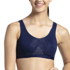 Venta al por mayor de ropa de gimnasio Sujetador deportivo para mujer Ropa de yoga Sujetador deportivo acolchado Sujetador deportivo sin costuras para mujer - Product Image 1