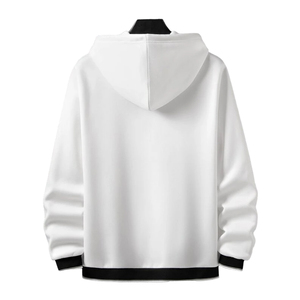 เสื้อฮู้ดแบบสวมหัวผ้าฟลีซหนาสำหรับผู้ชายเสื้อผ้าแนวสตรีทแบบกำหนดเองสำหรับฤดูหนาว - Product Image 5