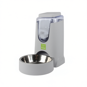Comedero Redondo de Acero Inoxidable para Mascotas con Dispensador Automático de Agua, para Perros y Gatos, Fabricado por el Fabricante, Venta al Por Mayor - Product Image 2
