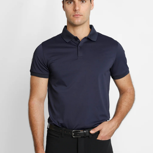 Chemise d'équitation à manches courtes pour homme, respirante, légère, couche de base équestre pour la compétition, OEM ODM - Product Image 1