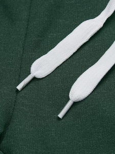 Pantalones cortos informales para correr de secado rápido para hombre con cintura elástica y bolsillo de tiro medio con cordón patrón de pantalones cortos de tablero sólido - Product Image 4