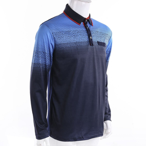 Polo de moda para hombre, ropa deportiva elegante, camisetas informales, de secado rápido Polo, ropa deportiva de entrenamiento para hombre - Product Image 3