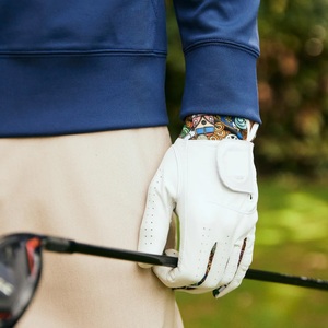 Gants de golf Grace White Sports de plein air imperméables respirants personnalisables unisexe - Product Image 6