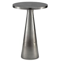 Table d'appoint en aluminium de luxe Table pliante en aluminium coulé à la main pour le salon et la chambre à coucher