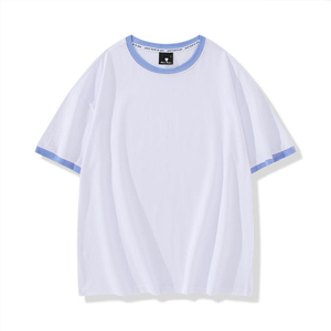 Nuevo 25-26 temporada moda Color a juego algodón Vintage americano manga corta Jersey para hombres y adolescentes camisetas para hombres - Product Image 5