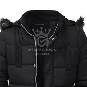 Veste d'hiver pour homme Manteau à capuche chaud et coupe-vent Parkas pour homme Parka épaisse pour homme Vêtements d'extérieur respirants décontractés Vestes pour homme - Product Image 6