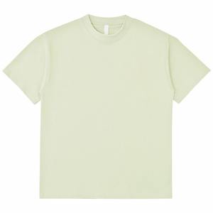 High Quality 300gsm Custom T Shirt Heavy Weight Oversized Blank Cotton <b>Drop</b> Shoulder Tshirt Printing Men's T-shirts - Product Image 6