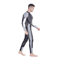 Traje de Baño de Manga Larga para Hombre, Edición Premium, para Natación y Entrenamiento, de Alta Calidad, el Más Vendido, 1 Pieza