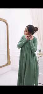 Ensemble pantalon et haut élégant pour femme, coupe Alia, pour le bureau ou les vacances - Ensemble en cordon imprimé ethnique indien, Kurti pakistanais modeste, vente en gros - Product Image 5