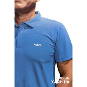 Camiseta con Cuello Redondo y Logotipo Personalizado para Hombre, Camiseta Formal Lisa de Golf 008, 100% Algodón, Antiarrugas, Manga Corta, Logotipo Personalizable - Product Image 5