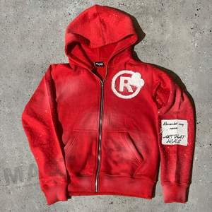 Logo personnalisé de haute qualité 500gsm poids lourd 100% coton surdimensionné délavé au soleil lavage à l'acide - Product Image 4