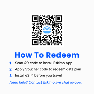 Tarjeta SIM Virtual de Viaje Eskimo con Datos Móviles para Europa, R-EU-03, 3 GB, la Primera eSIM de Viaje del Mundo con Datos Móviles, Válida por 2 Años - Product Image 3