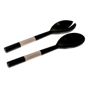Multifunctional <b>Wooden</b> <b>Salad</b> <b>Server</b> Set With Bone Handle Multi-Purpose <b>Server</b> Spoons <b>Salad</b> Fruits Kitchenware Tableware Utensils - Product Image 6