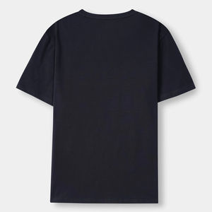 100% เสื้อลำลองผ้าฝ้ายระบายอากาศได้ดี220กรัมเสื้อไหมพิมพ์ลายสีทึบ - Product Image 4