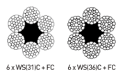 Corde compactée non galvanisée en acier à haute teneur en carbone 6X31(WS)FC 6X36(WS)FC fil machine en acier à coupe standard EN haute résistance à froid - Product Image 3