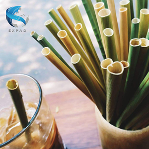 Pajitas de hierba hechas a mano Pajitas biodegradables sostenibles - Product Image 4