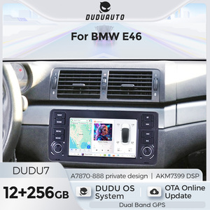 Reproductor de Navegación para Auto DUDU7 Android 7870 de 8 Núcleos, 12+256GB, con DSP, GPS, OBD2, RGB para <span class=keywords><strong>BMW</strong></span> E46 de 7 Pulgadas con Car Play y Android Auto - Product Image 1