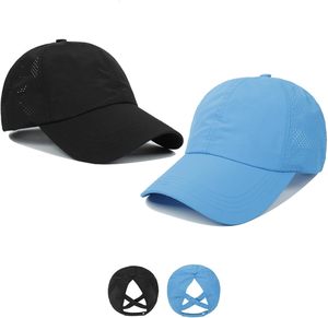 Casquette de baseball à bord court, chapeau d'entraînement à bord court uni réglable chapeau de pêche athlétisme chapeau de camionneur maille - Product Image 3