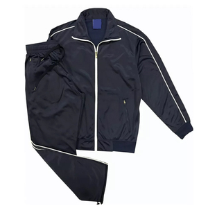 Chándal clásico retro de 100% algodón para hombre, ropa activa transpirable, chándal liso de Pakistán para deportes de invierno - Product Image 1