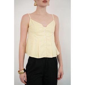 Blusa a Rayas con Tirantes TOPSHOW al por Mayor - Product Image 4