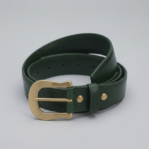 เข็มขัดหนังวัวแท้ทรงกล่องแบบลำลองสำหรับผู้ชาย รุ่น C Trendy  แบบคลาสสิก สีพื้น  รักษ์โลก ปรับความยาวได้  รับผลิตตามแบบ OEM - Product Image 6